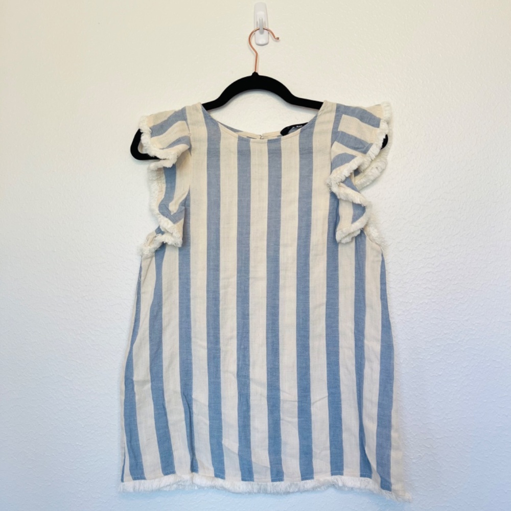 Blue and white stripe top - Picture 2 of 3